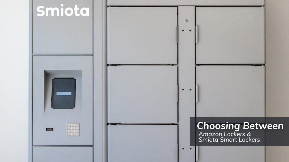 Choosing between Amazon Lockers and Smiota Smart Lockers