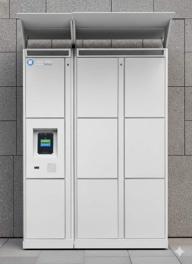 Smiota outdoor smart locker for weather-resistant package storage