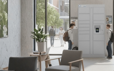 Smiota smart locker for campus mail and package management