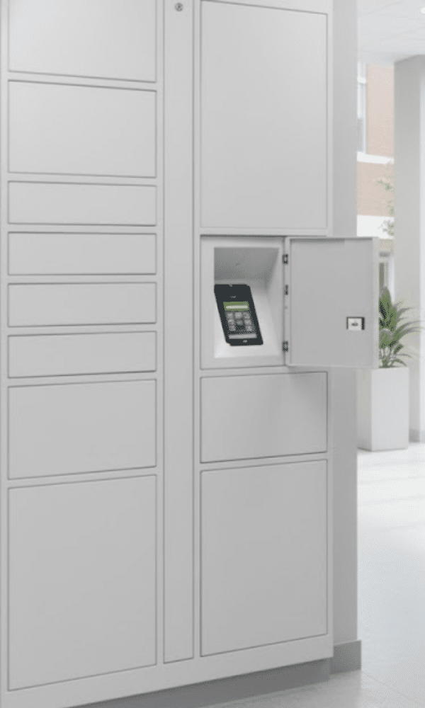 Smart locker installed at university residence hall